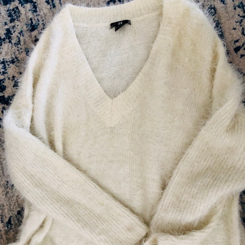 H&M Cream Sweater